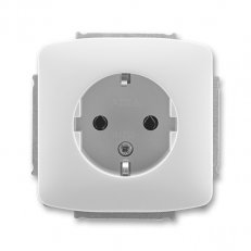 ABB Tango 5518A-A3449 SX Zásuvka jednonásobná s ochrannými kontakty (podle DIN)