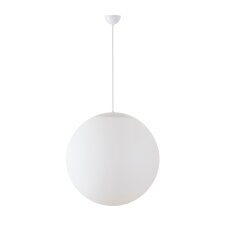 Závěsné svítidlo se skleněným stínidlem OSMONT ADRIA S5 3x10W IP40 E27 bílá