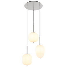 Závěsné svítidlo BLACKY I matný nikl 3x E14 40W 230V GLOBO 15345-3NO