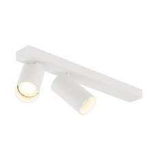 KAMI stropní přisazené svítidlo, double, long, 2x max. 10 W, GU10, bílá