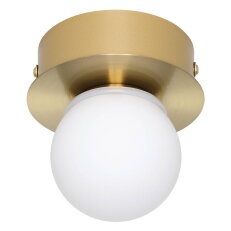 Nástěnné/stropní svítidlo MOSIANO LED mosaz/bílá 1X3,3W IP44 EGLO 900658
