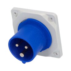 Vestavná přívodka IP44/54/230V/16A/3P 6h, přímá - SpeedPRO FAMATEL 13631