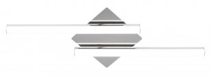 Antonia LED 24W IP44 chrom RABALUX 5895