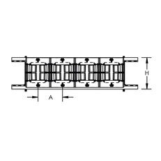 FleXbus Support kit on Edge for Conducto