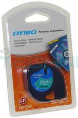 S0721590 59425 DYMO páska LETRA TAG samolepicí plastová šíře 12mm,návin 4m