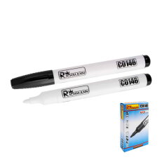 Sada bílých silných popisovačů 1bal/12ks RICHMANN PC0146