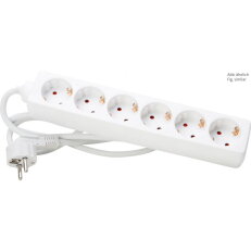 120613005 Multiple socket outlet 6-way,