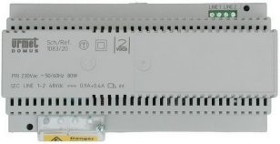Urmet 1083/20A Zdroj pro systém 1083, 230V, 10 DIN modulů