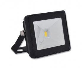 LED reflektor,COB,10W,IP65,4100K,černý