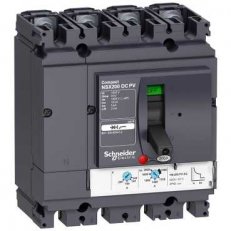 Schneider LV438161 NSX160 TM DC PV 4P - jistič 160A, 1000VDC pro fotovoltaiku