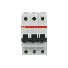 S203M-K8 3 fázový jistič 8 A char. K 10kA ABB 2CDS273001R0407