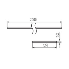Difuzor SHADE J/K-W 2m KANLUX 26567