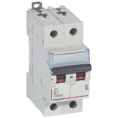 DX3 JISTIČ, 2 PÓLOVÝ, CHAR. B,1A 10000A/16KA LEGRAND 408935