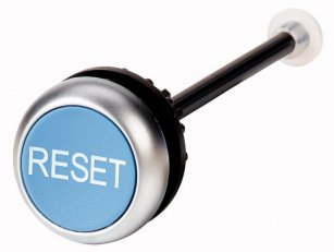 Eaton M22-DZ-B-GB14 Resetovací tlačítko pro nadproud. relé, modré, štítek RESET