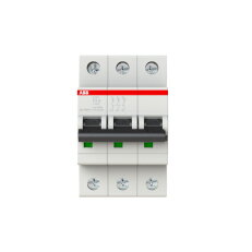 S203-Z6 3 fázový jistič 6 A char. Z 6kA ABB 2CDS253001R0378