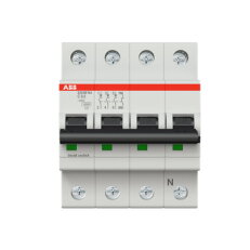 ABB S203M-C0,5NA jistič 3F odpojení N vodiče (3+NA) 0.5 A char. C 10kA
