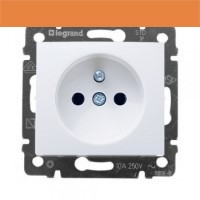 VA BÍLÁ ZÁSUVKA 2P+T LEGRAND 774396RD