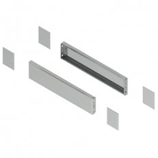 2 boční panely soklu 600x100 nerez 304L SCHNEIDER NSYSPSX6100