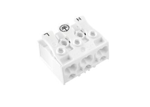Svorkovnice SLK 3/3 (N-E-L) pro svítidla PC bílá/88167527 Eleman 1000411