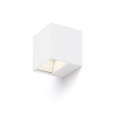 CARRE nástěnná bílá 230V LED 2x3W IP54 3000K RENDL R12556