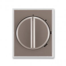 Kryt spínače s otoč ovladač pro 3stup 3294E-A00170 26 lungo/mléčná bílá Time ABB