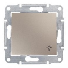 Sedna Ovládač tlačítkový IP44 ''světlo'', řazení 1/0, Titan SCHNEIDER SDN0900368