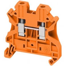 Šroubová svorka, 2 body, 4mm2 oranžová (obj. mn. 50ks) SCHNEIDER NSYTRV42AR