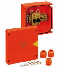 Spojovací skříň WKE 400 7 x 10mm2 2D0 oranžová IP66 E30 SPELSBERG 86235601