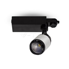 10W LED track Light Black/White Body White, VT-4512 V-TAC SKU1334