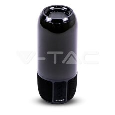 2*3W LED Bluetooth Speaker With USB&TF Card Slot Black , VT-7456 V-TAC SKU8570