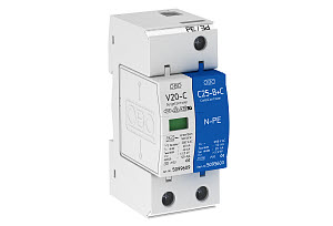 OBO V20-C 1+NPE-280 Svodič přepětí, typ 2, 1P+NPE 40kA(8/20), 280V
