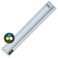 Kuchyňské SMD svítidlo ECOLITE GANYS SMD 5,5W,CCT,480lm,36cm,stříbrná