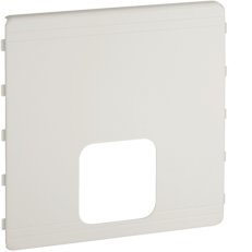 Víko kanálu s výřezem pro krabice s otvorem 60mm, 200 bílá IBOCO B02360