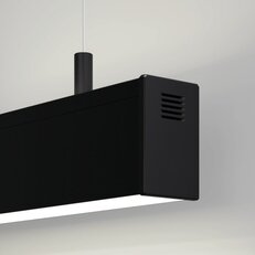 Napájecí závěsný prvek KLUŚ PUSZ-LIN-ZD pro LED hliníkové profily černá