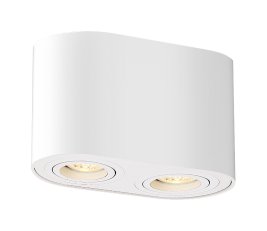 Kobald GU10 2xMAX 42W IP20 bílá RABALUX 2052