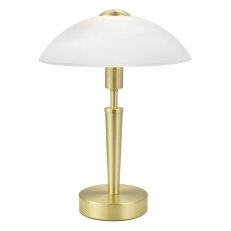 Stolní svítidlo SOLO 1 TOUCH matná mosaz 40W IP20 EGLO 87254