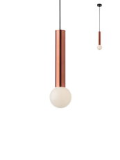 Závěsné svítidlo GOSSIP SU 1X42W E27 COPPER REDO 01-1661