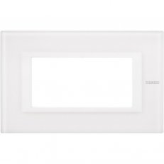 Legrand HA4804VBB BTAX RÁMEČEK 4M WHITE/SKLO
