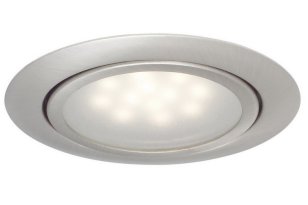 Zápustné svítidlo do nábytku Set LED 3x1W 12VA 230/12V 65mm kart 998.12 99812
