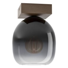 Stropní svítidlo FILAGO E27 černá/dřevo/černá 1X40W IP20 EGLO 900825