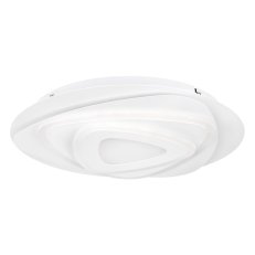 Stropní svítidlo PALAGIANO LED d300 bílá/satén 14,7W IP20 EGLO 900863