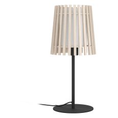 Stolní svítidlo FATTORIA E27 černá/hnědá/bílá 1X25W EGLO 900904