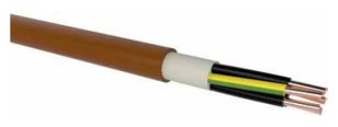 Ohniodolný silový kabel PRAFlaDur-O 2x1,5 RE P60-R