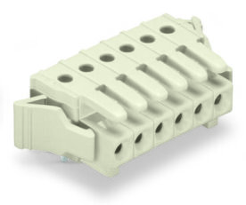 Pružinová svorkovnice THT úhlová 3,5 mm šedá 6pól. WAGO 734-536/037-000