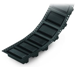 Konektor s pájecími piny THR 2řadý pájecí kontakt 0,8x0,8 mm úhlové černá 20pól.