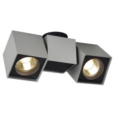 ALTRA DICE stropní svítidlo dvě žárovky QPAR51 stříbrošedé/černé max. 100 W