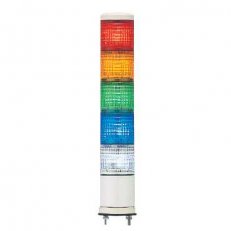 Schneider XVC6B5K Smontovaný signální sloup,60 mm,LED,24V,Ru-Oranž-Ze-Mo-Bí