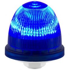 Svítidlo signální OVOLUX LED 90/240V AC IP66 1/2'' NPT modrá světle šedá 38791