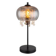 Stolní svítidlo CORRY černá 1xE27 LED, max. 9W 230V GLOBO 15839T
