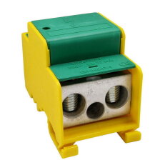 Distribuční blok DTB 2x120/2x95+1x50 žluto-zelený ELEKTRO BEČOV UB2120AK24